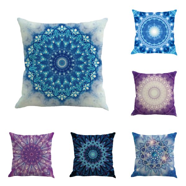 Bohemia Pillow Case Geometric For Sofa Bed Waist Cushion Cover