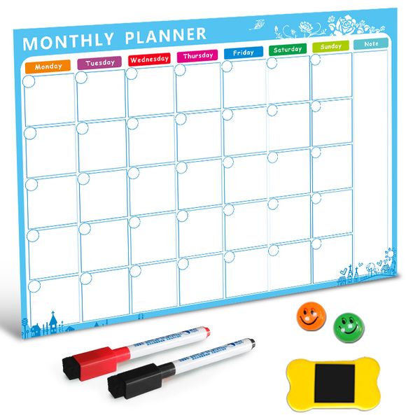 2019 magnetic whiteboard dry erase on board magnets fridge to do list monthly daily planner organizer for kitchen from mart07 24 13 dhgate com daily planner and organizer