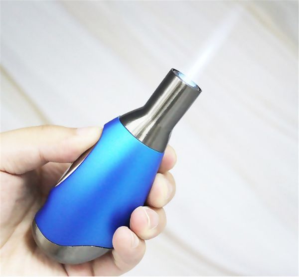 

Мини Портативный Овальном легче пламени 1300'C металла Dab Jet факел ветрозащитный Micro бутан факел прикуривателя DHL бесплатно пропускает ветра