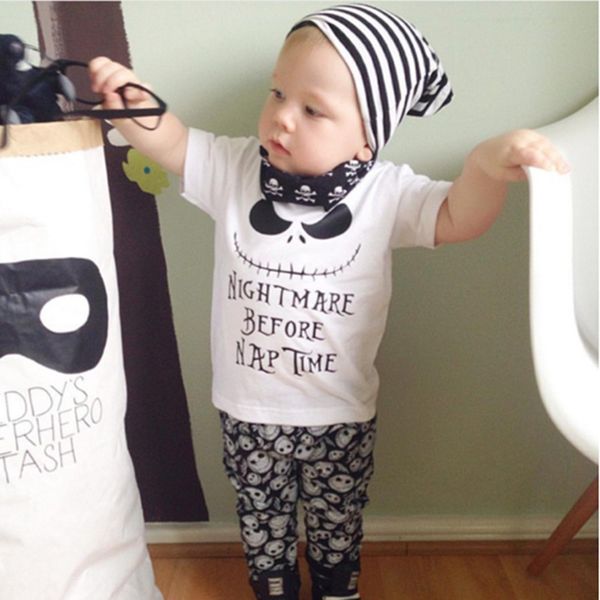 

2020 summer baby boy одежда лопка коѬоким Ѭђкавом 2pcs ком «комаѬ пеѬед nap time» оп + бѬ, White
