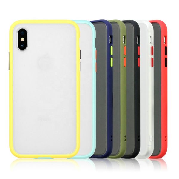 

ТПУ PC CellPhone чехол Матовый смартфон Мягкий чехол для iPhone 11 11Pro Max Matte крышка телефона