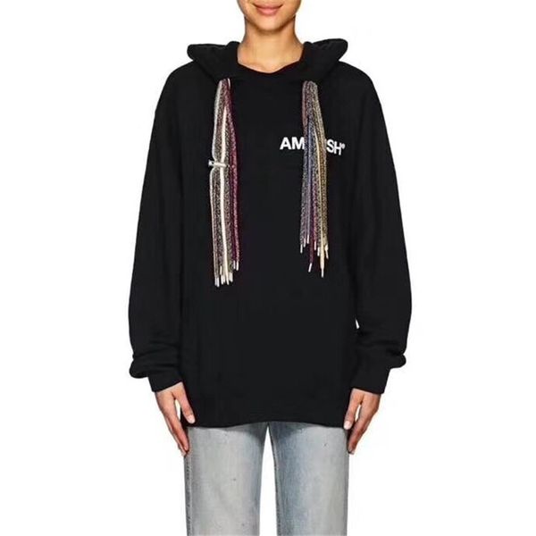 

18ss засаде hoodie мужские толстовки дизайнер женщины хип-хоп новый модный бренд высокого качества пуловер балахон streetwear засада толстов, Black