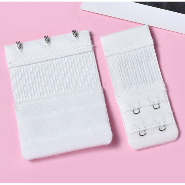 

6pcs women bra extension lingerie strap solid extender replacement bra 2 & 3 hooks extender strap adjustable extension #310y swim wear