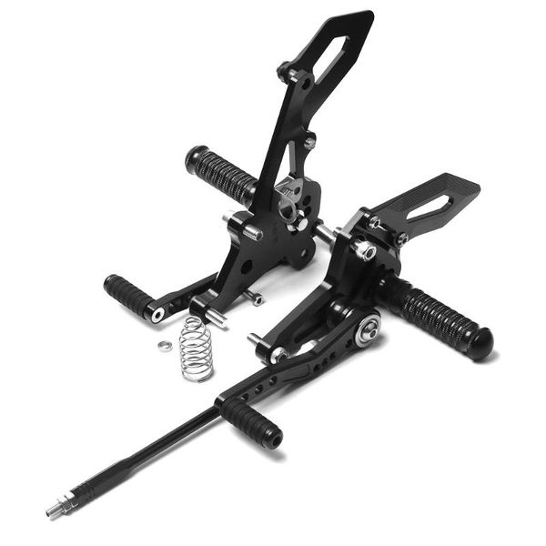 

motorcycle cnc aluminum alloy adjustable rearsets footrest foot rests for mt 07 fz-07 mt07 mt-07 fz07 2014-2017