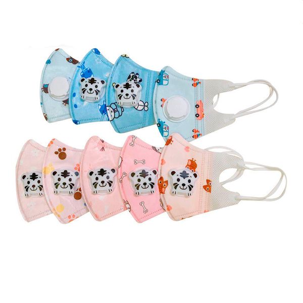 

0-10 лет детская маска имеет фильтрующий клапан нетканая ткань kn95 n95 маска для лица для детей одноразовые маски детская безопасность dhl
