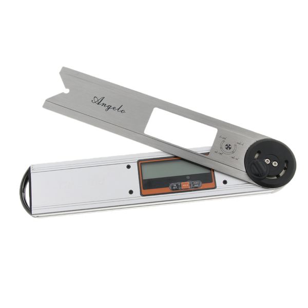 

0-360 degree digital lcd protractor metal electronic goniometer angle finder