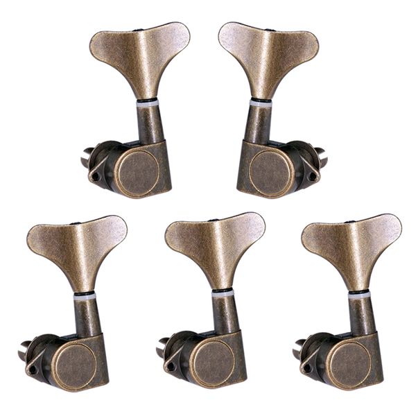 

5pcs classical guitar-string tuning pegs tuners machine heads - 4 left 1 right, 2.17-2.20inch