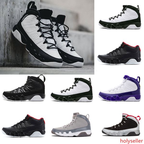

9 9s men basketball shoes og space tour yellow pe anthracite the spirit johnny kilroy 2010 release sports shoes sneaker 8-13