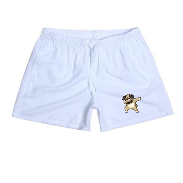 

animal print shorts men casual beach shorts homme quality comfortable elastic waist brand clothing plus size 3xl, White;black