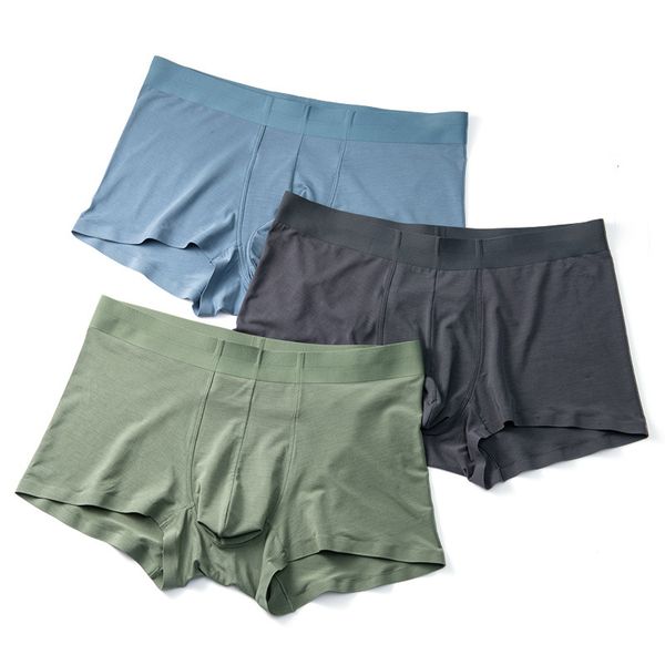 

3pcs/lot cotton men comfortable underwear breathable shorts male underwear underpants, Black;white