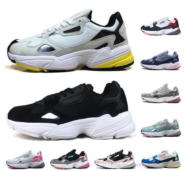 

genuine falcon w dad casual designer men women shoes falcon w fuchsia black light granite grey pink fashion luxury sneakers size 36-45