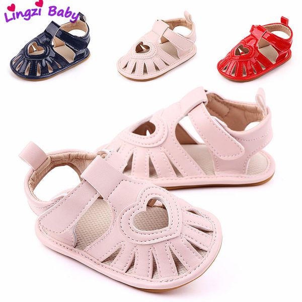 

детские детские девушки сандалии prewalker нескользящие полые принцесса лето кисточкой искусственная кожа обувь 0-18 м 10, Black;red