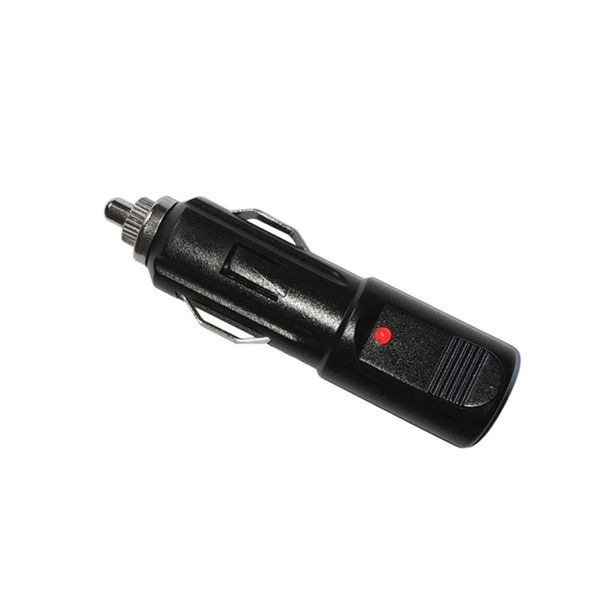 

12/24v cigarette lighter socket plug car charger case accessories with light