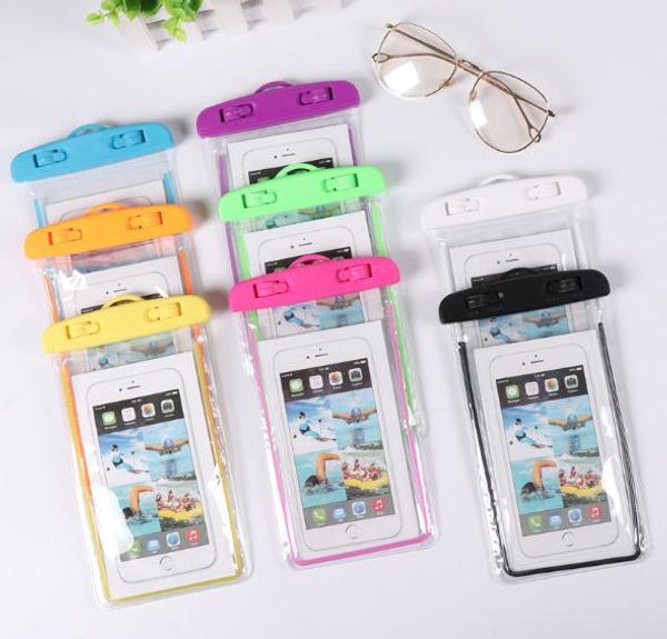 

for iphone x 6 7 8 plus universal clear waterproof pouch case bag resistant cover for samsung galaxy s7 note 8