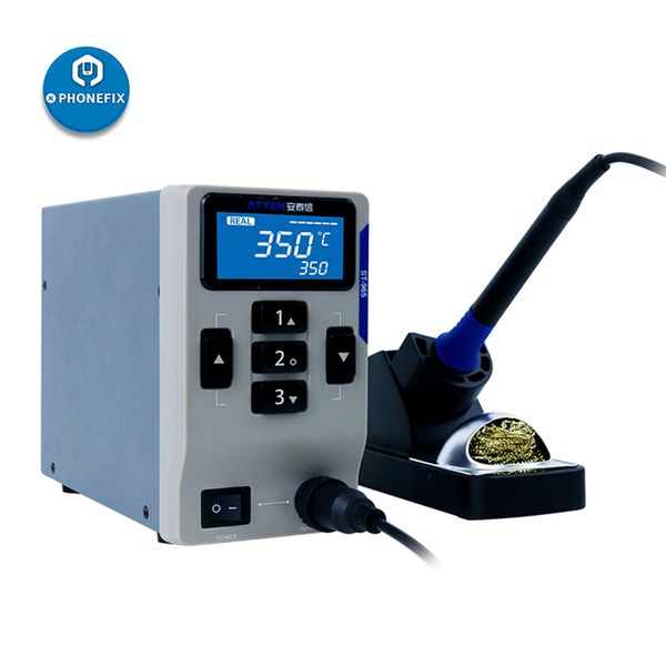 

phonefix st-965 lead-soldering station constant temperature adjustable anti static mobile phone motherboard welding tools