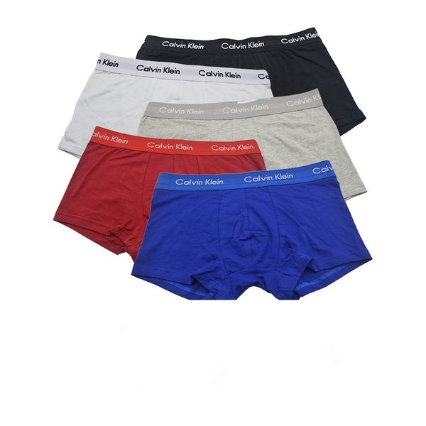 

New luxury men boxer ver a cotton underwear m 2xl 5 color male boxer underpant fa hion de igner underwear mixed color