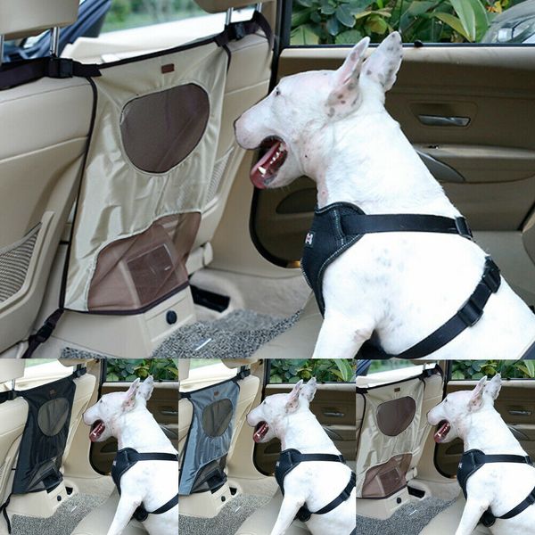 

2019 oxford cloth backseat pet animal dog cat seat cloth mat safety black colour barrier for car vehicles