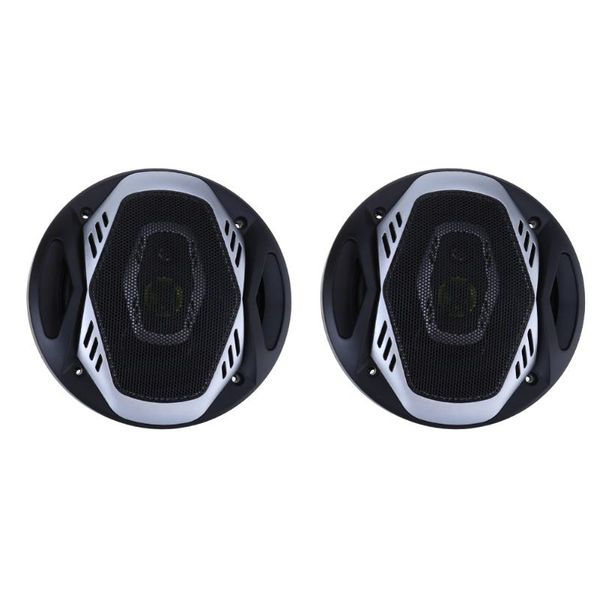 

2pcs 6 inch 600w car universal 2 way coaxial loud speaker replacement car refitting part moist-proof audio medium bass horn