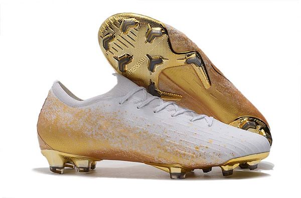 

new season low help mercurial 13 elite fg football shoes ronaldo black gold cr7 mens fg soccer shoes soccer boots cleats