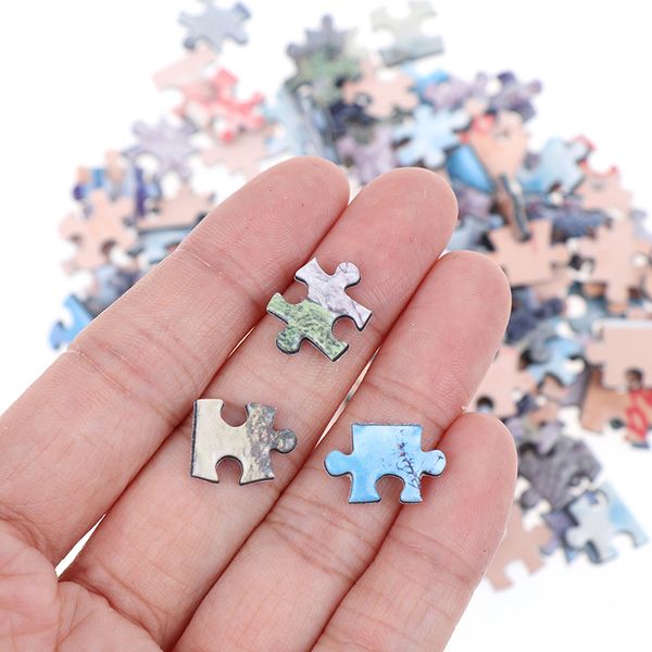 

150 piece tube mini paper puzzles game toys for children adults learning education brain teaser assemble toy games jigsaw