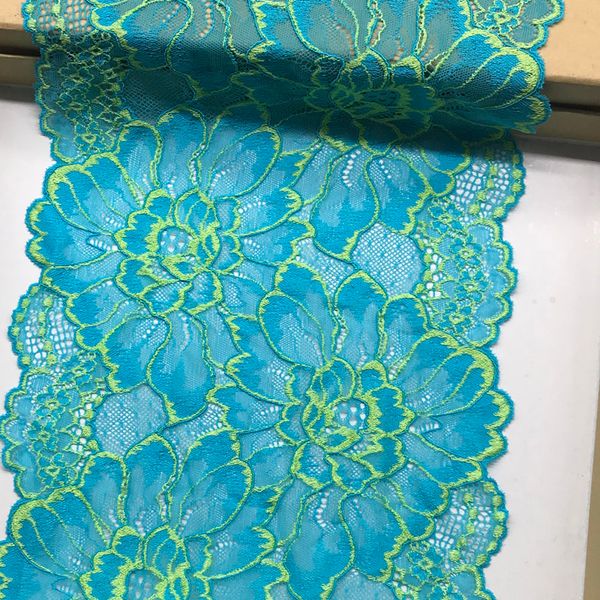 

1yards wide 22cm lace fabrics lace cloth dress cloth diy, Pink;blue