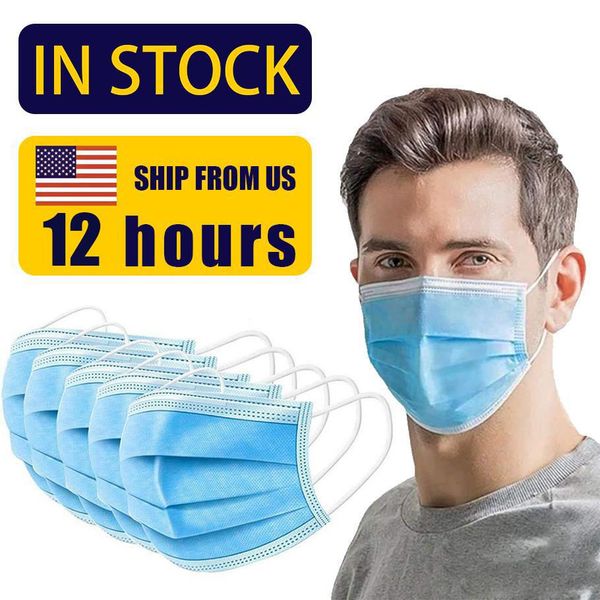 

stock in ca, delivered soon, disposable mask, 3-layer masks, breathable disposable earloop mouth face mask, comfortable protective shield