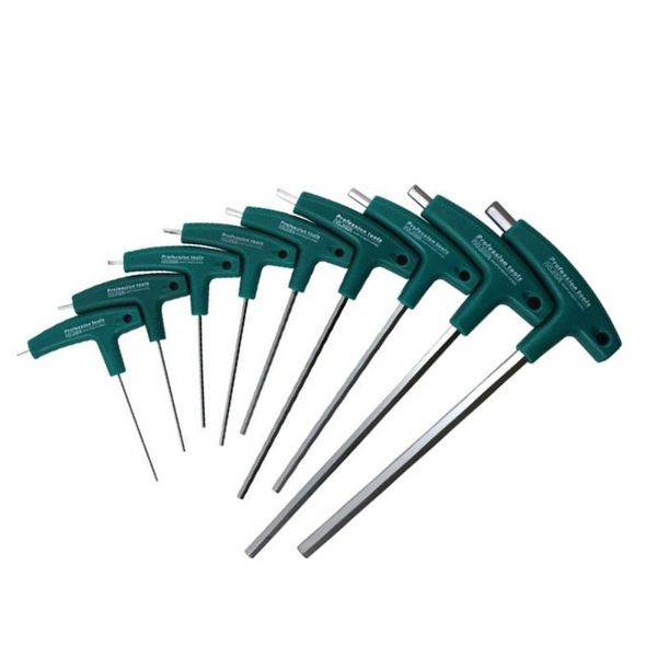 

t-handle hex allen key screws screwdriver driver tools wrenches set industrial grade repair tool flat head hex wrench