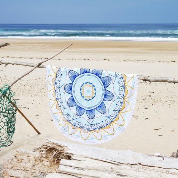 

2017 summer round tapestry beach throw roundie indian mandala towel yoga mat