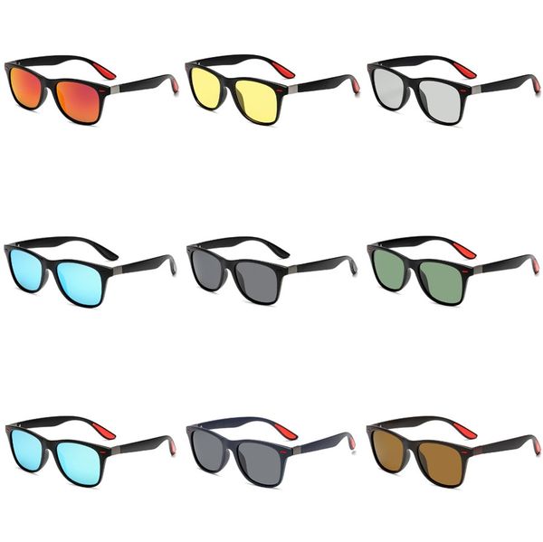 

новый moq = 10 1pcs summer men спорт вс очки солнцезащитные очки вождение велосипеда стекла женщина моды открытом воздухе очки 9colors беспл, White;black