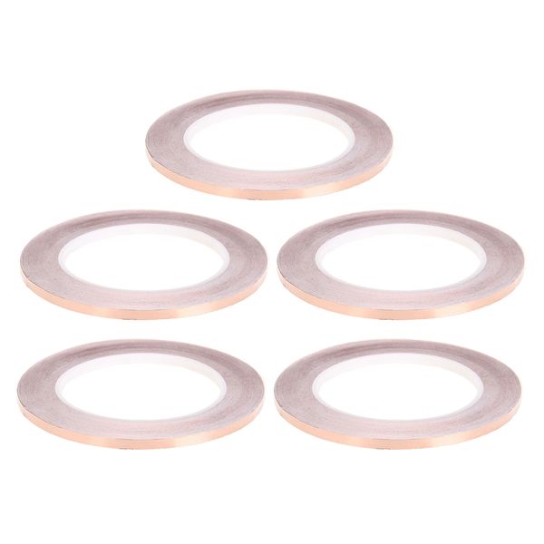 

5pcs emi shielding copper foil tape adhesive for electric guitar 3mmx30m