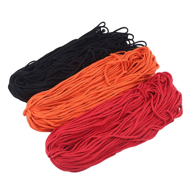 

craft макраме тканая строка плетеный хлопок веревка витой шнур rope домашний текстиль аксессуары крафт подарков, Black;white