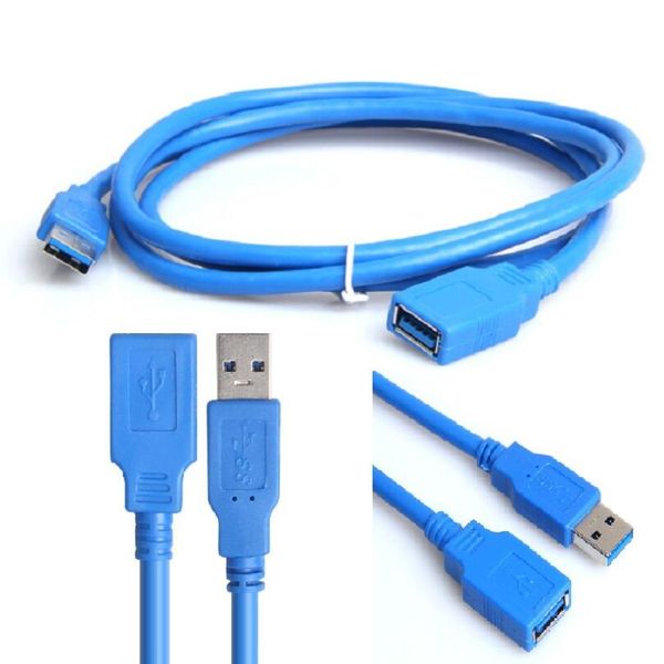 

AM / AF 0.5 M 1m 1.5 M удлинительный кабель USB3.0 мужчина a к женщине A удлинитель для синхрон