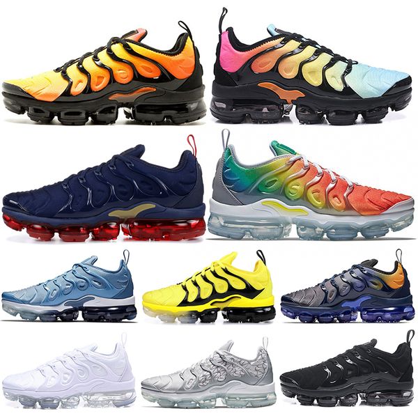 

2019 new arrivals tn plus in metallic olive women men mens running designers luxurys shoes sneakers brand trainers trainers shoes 36-45, White;red