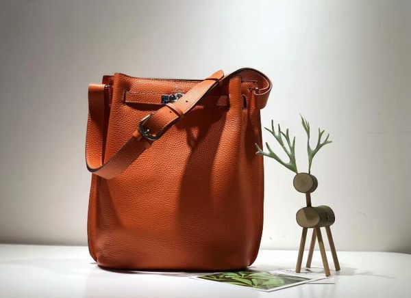 

3a quality iconic so kellly 28cm taurillon clemence leather totes bags,turn lock closure,silver hardware,come with dust bag