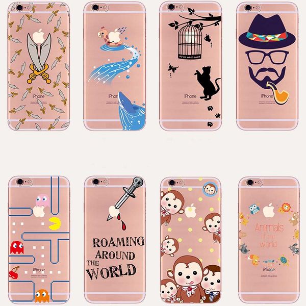 

transparent soft tpu phone case for iphone xs max xs xr 8 7 6 6s plus 5 5s se silicone back cover case for iphone back cover