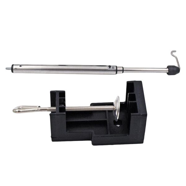 

360 degree electric drill grinder holder with clamp flexible shaft accs