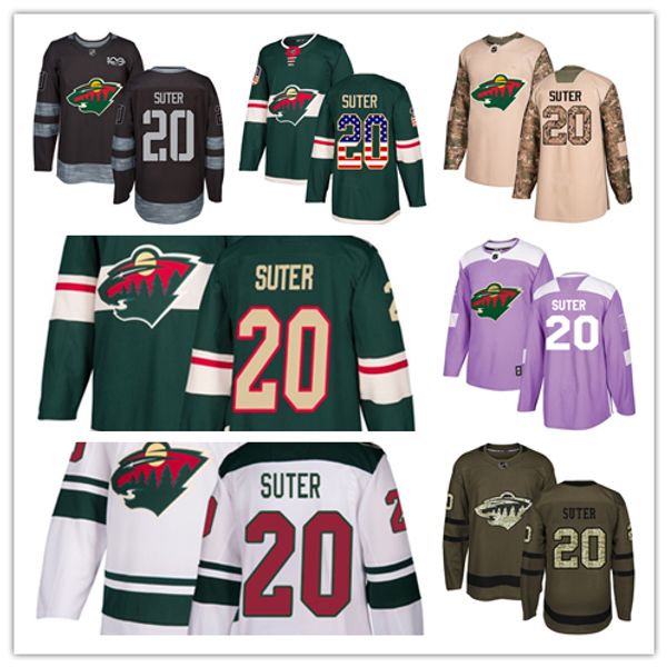 minnesota wild suter jersey
