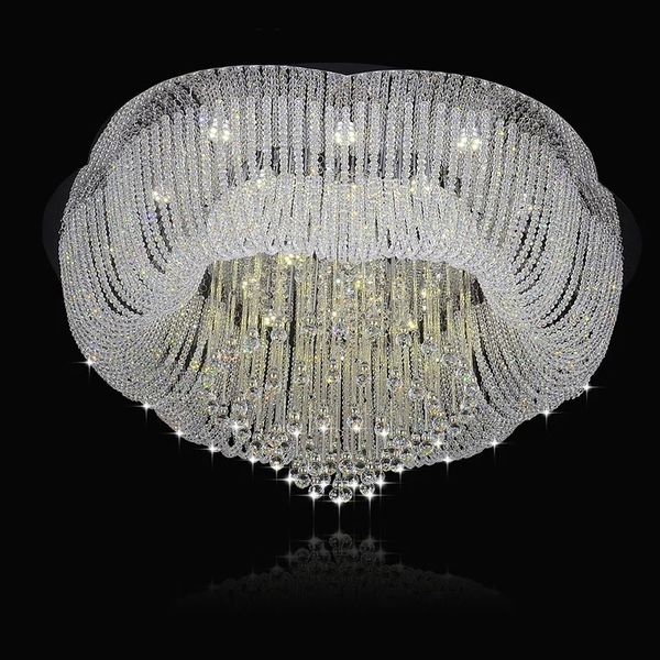 

современная хрустальная люстра для потолка цветочный дизайн гостиной спальня светодиодные подвесные светильники домашнего освещения