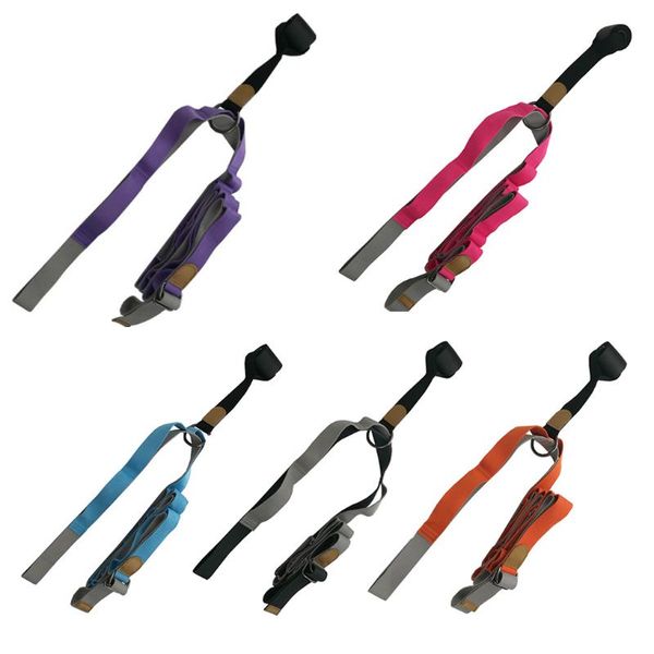

door flexibility leg stretching strap anti-slip elastic rope for yoga pilates dancing