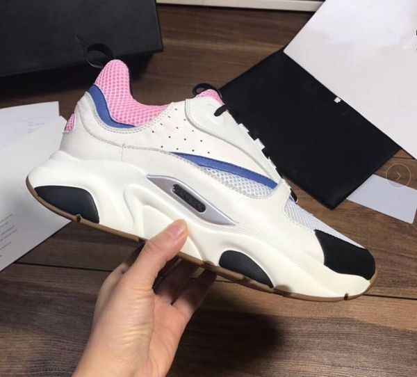 

2019 new b22 men's sports shoes casual shoes fashion ladies french designer brand casual shoes m010100077, Black