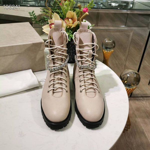 

2019 new arrival fashion women shoes martin ankle boots luxury designer low heels genuine leather shoes size 34-41, Black