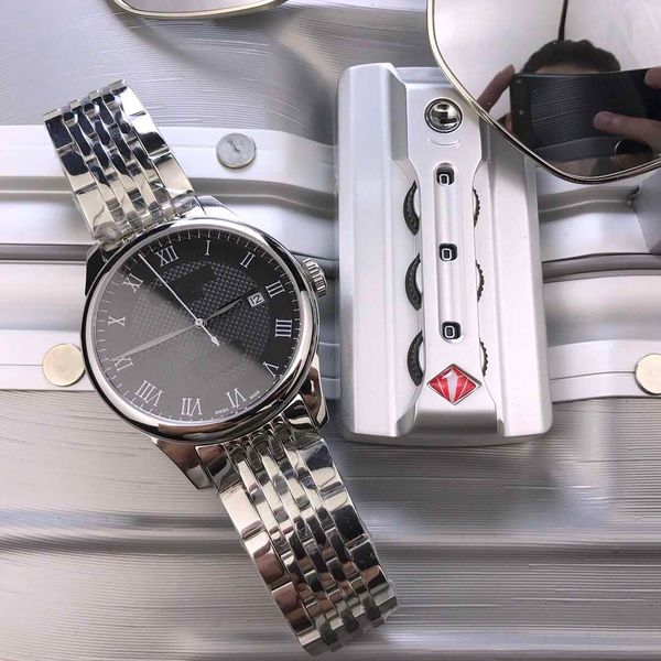 

delicated популярных ts serries 316l качество приятно 40 * 11мм дизайн роскошный 2019 горячей продажи моды мужчины наручные часы бренда, Slivery;brown