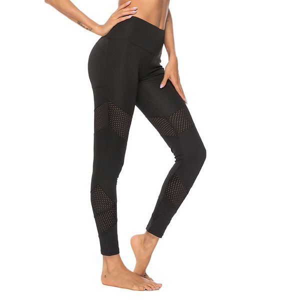 

wholesale-high waist tummy control tights leggins women seamless sport leggings for fitness sportswear woman gym yoga pants sports wear28, White;red