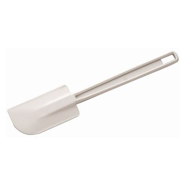 

rubber ended spatula 16in 405mm kitchen baking mixing turner utensils,white