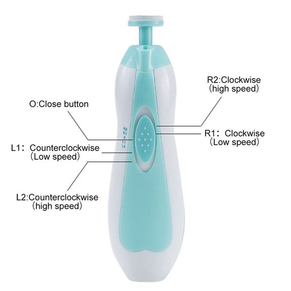 

baby electric nail polisher baby scissors safe nail clipper cutter for kids newbron nail manicure baby manicure tools set