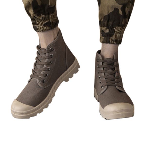 

men causal sneakers 2019 canvas high shoes breathable wild casual shoes non-slip hiking platform sneaker chaussure #g3, Black