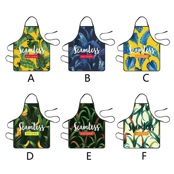 

home women waterproof cute cartoon kitchen restaurant cooking bib apron aprons kitchen accessories fashion bib apron waterproof