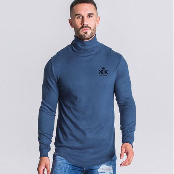 

winter high neck thick warm sweater men turtleneck brand mens sweaters slim fit pullover men knitwear male double collar, White;black