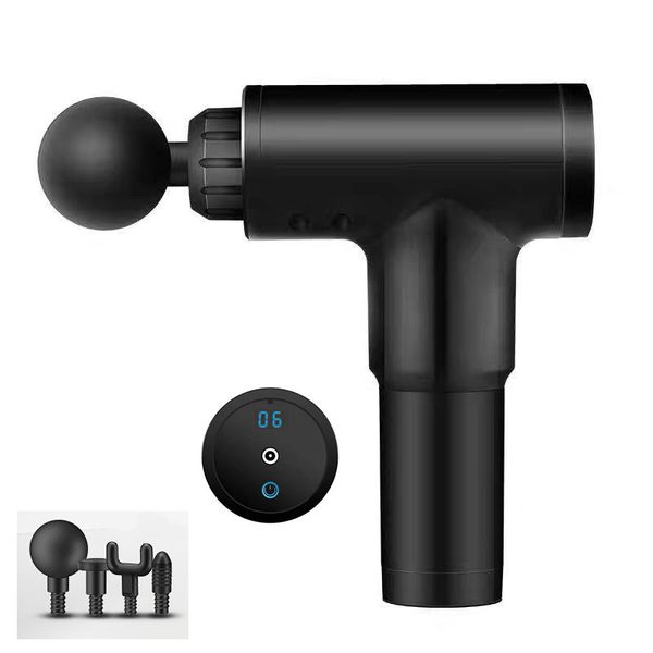

high frequency muscle massage gun high speed vibration massager use for after fitness decompose relief pain relaxion