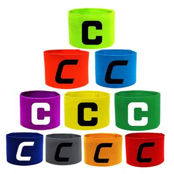 

captain c armband calibration for printed logo customized armband soccer c elastic band magic sticker